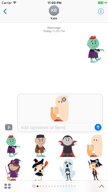 Halloween Stickers - Funny Halloween Monsters screenshot-3