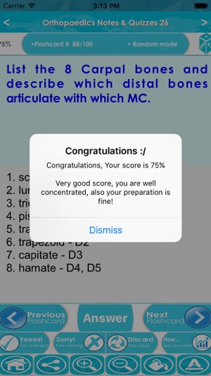 Orthopaedics Exam Review -Q&A, flashcards & Notes(圖5)-速報App