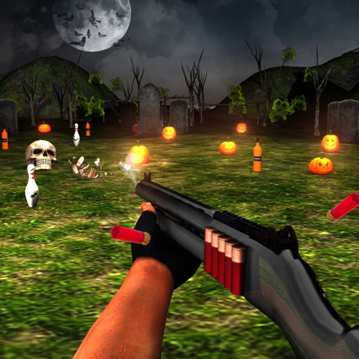 Halloween Bottle Shooter 2k16 Gun Shooting 3D Game Icon