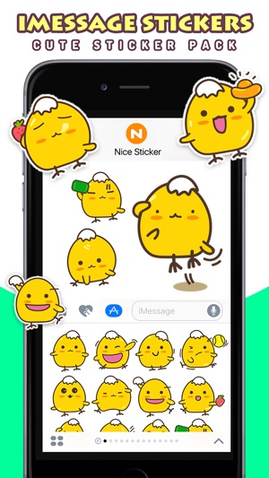 Kara Chicken Pro - Cute Stickers by NICE Sticker(圖2)-速報App