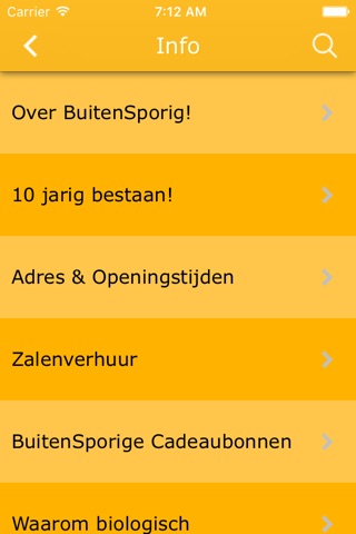 Restaurant BuitenSporig! screenshot 2
