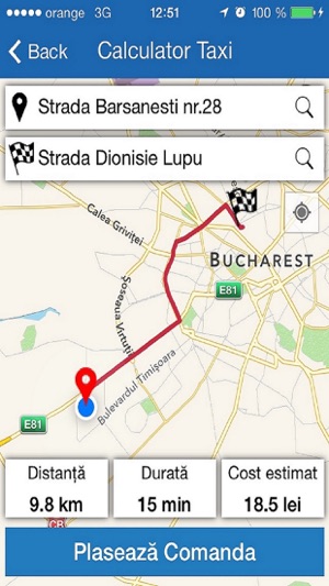 Cris Taxi Bucuresti(圖2)-速報App