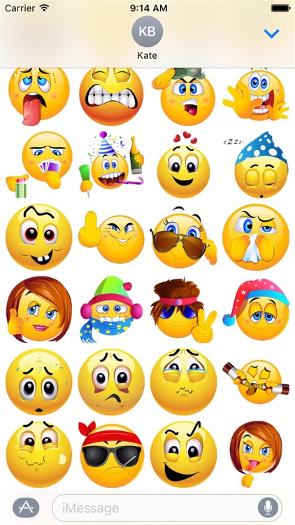 HD Emoji Stickers 2