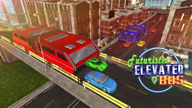 Futuristic Elevated Bus Simulator – Bus Driving(圖1)-速報App