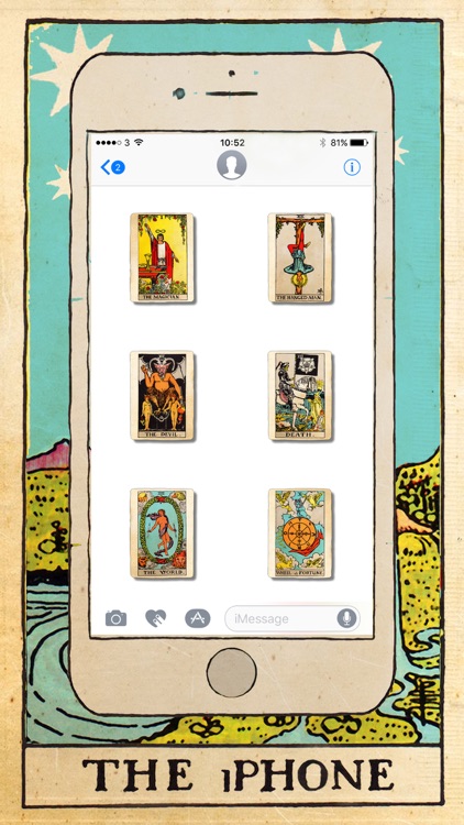 Tarot Card Stickers
