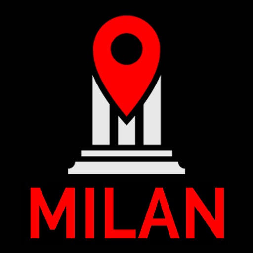 Milan Travel Guide Monument Tracker - Offline Map