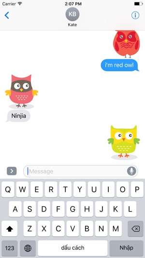 Colorful Owls - Fx Sticker(圖4)-速報App