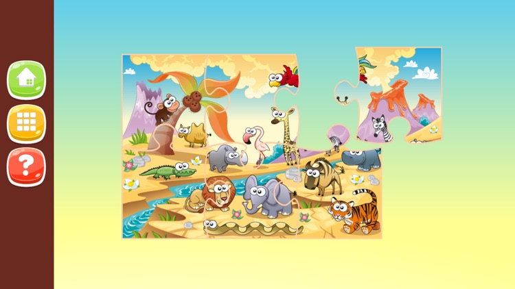 Animal Jigsaw Puzzles Game for Kids HD Free