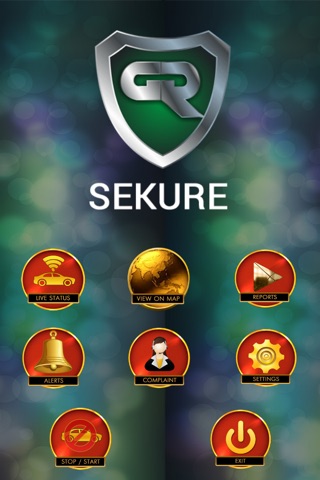 GR Sekure GPS screenshot 2