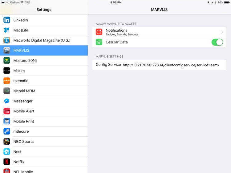 MARVLIS Client screenshot-4