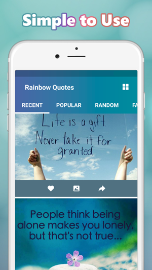 Rainbow Quotes(圖3)-速報App
