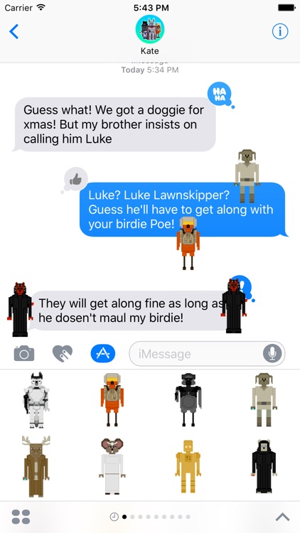 Star Skippers Stickers for iMessage