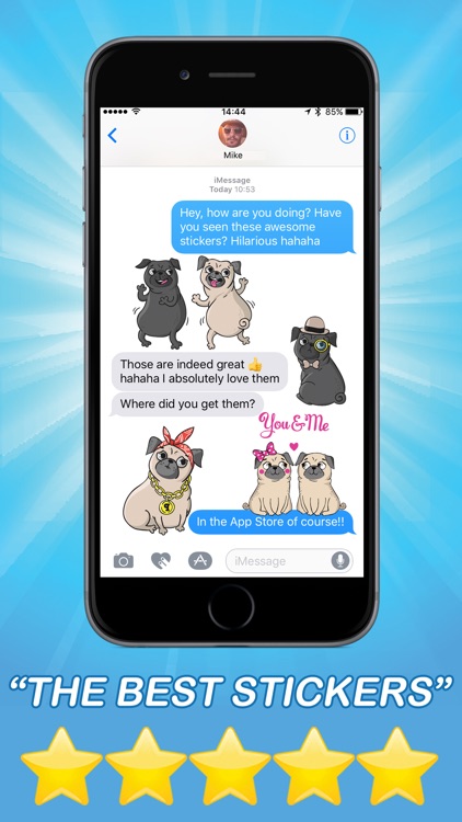 Pug Emoji screenshot-3