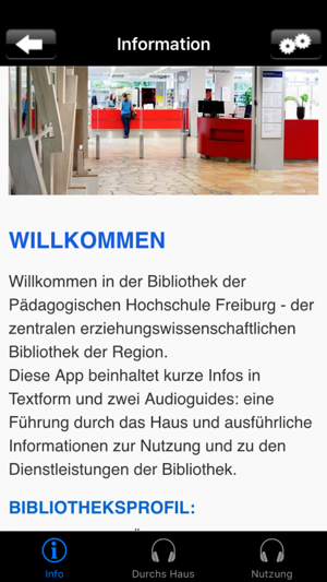 Pädagogische Hochschule Freiburg  Bibliothek(圖1)-速報App