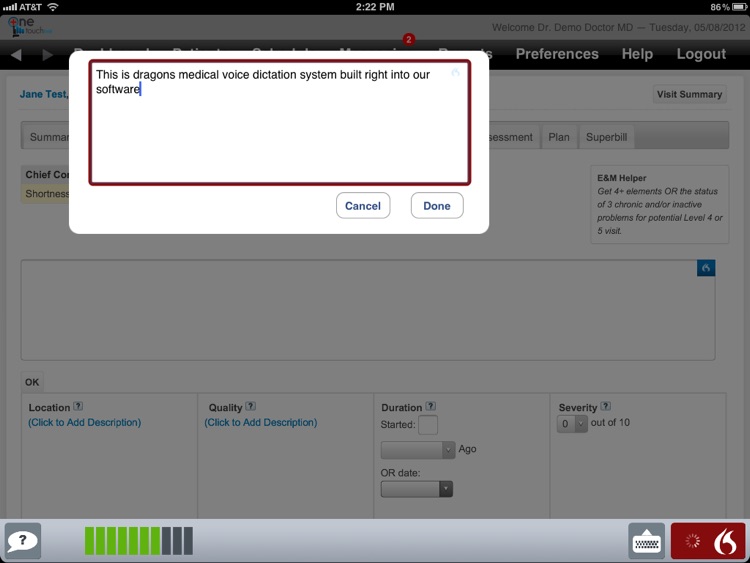 OneTouch EMR