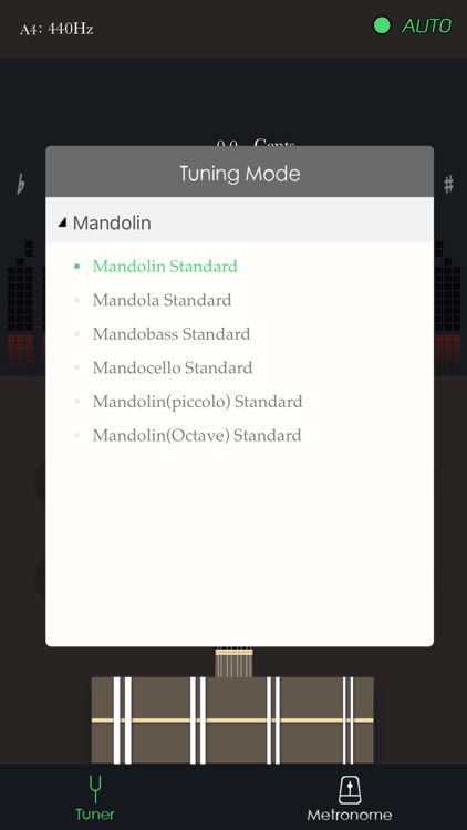 Mandolin tuner and metronome - best tuner & m app screenshot-4