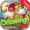 Drawing Draw & Paint Coloring Pro "for Hay Day"
