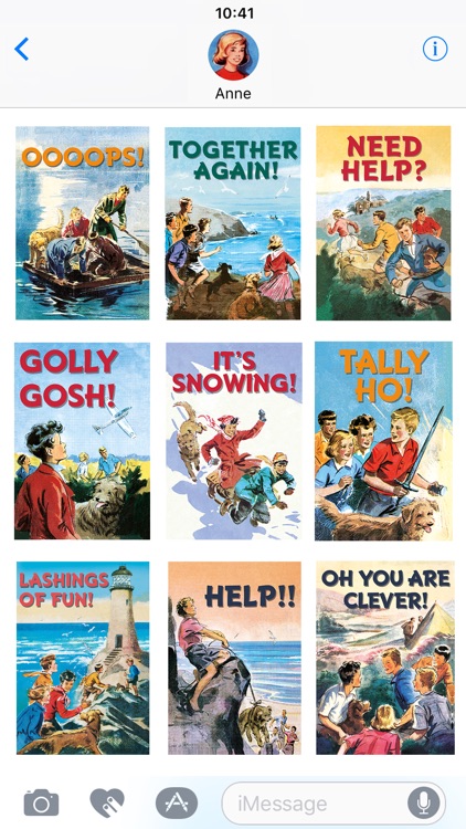 Famous Five Stickers screenshot-3