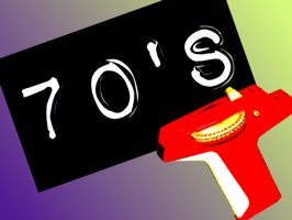 70's Slang Animated Retro Labels