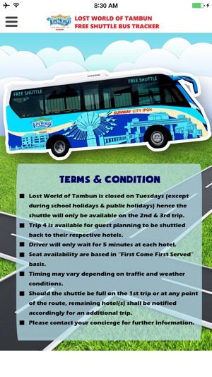 Lost World Free Shuttle Bus Tracker(圖3)-速報App