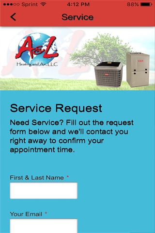 A&L Heating & Air LLC screenshot 3
