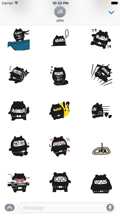 Fat Ninja Stickers