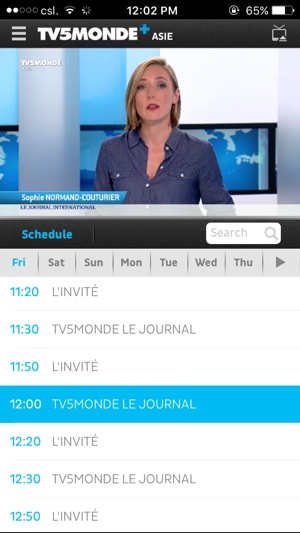 TV5MONDE+ Asie(圖1)-速報App