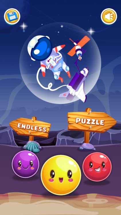 Spaceman Bubble Float - PRO - out of this world pop shooter