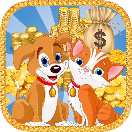 Cat-Dogs World : Collect Treasure & Coins Casino Icon