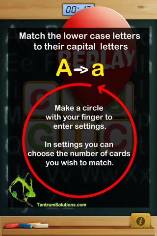 Aa match preschool alphabet screenshot 2