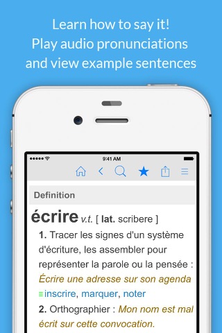 French Dictionary & Thesaurus screenshot 2