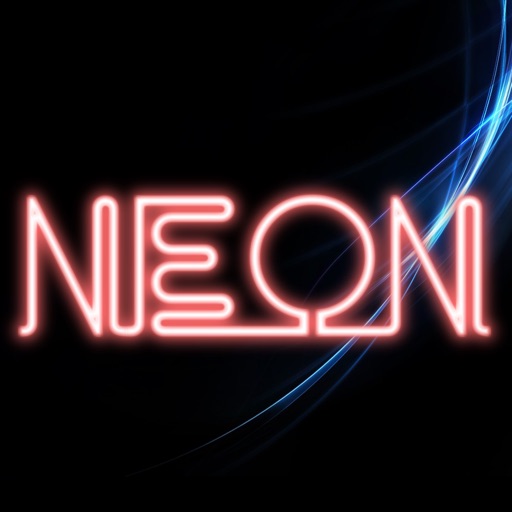 Neon Wallpaper Maker iOS App