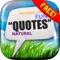 ***  SUPER COOL DAILY QUOTES APP with BEAUTIFUL NATURE BACKGROUNDS  ***