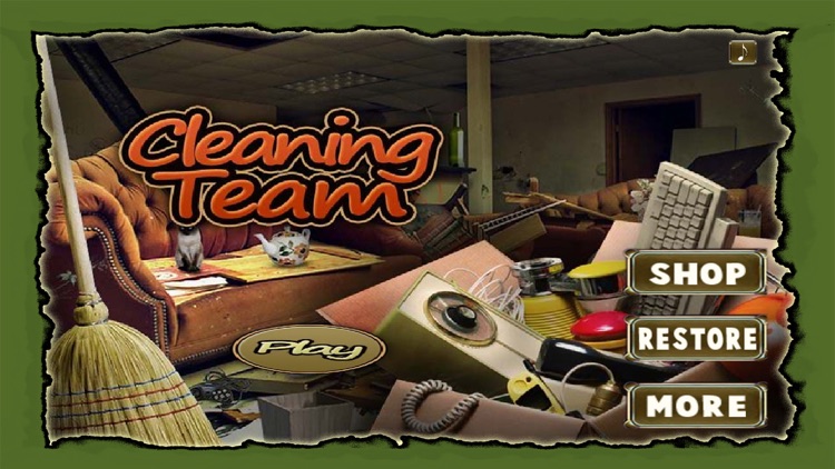 Cleaning Team Hidden Object