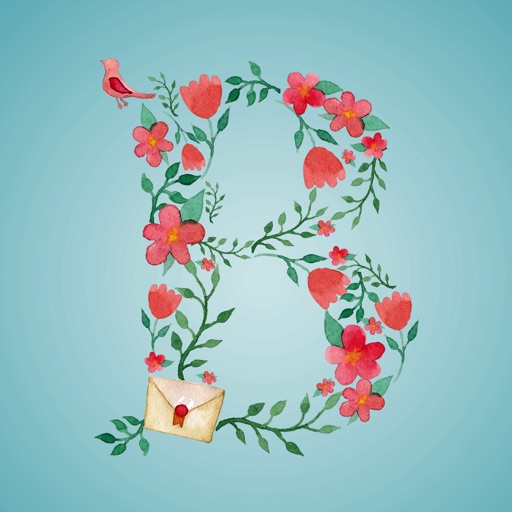 Floral Alphabet iOS App