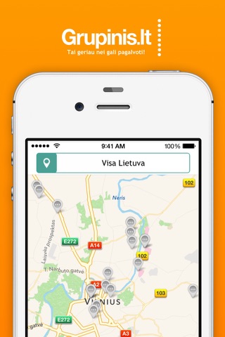 Grupinis.lt screenshot 4