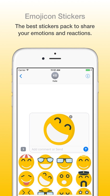 Emojicon Stickers screenshot-3
