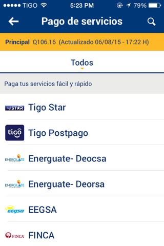 Billetera Tigo Money Guatemala screenshot 3