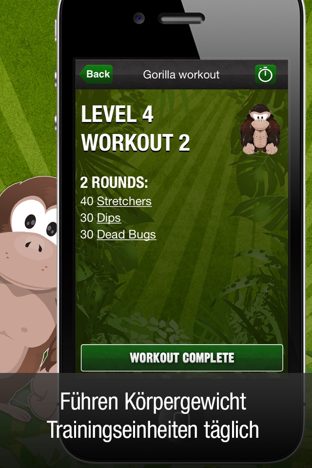 Gorilla Workout: Build Muscle screenshot 3