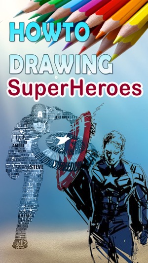 Easy How to Drawings of Superheroes Step