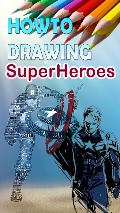 How to cancel & delete Easy How to Drawings of Superheroes Step by Step from iphone & ipad 1