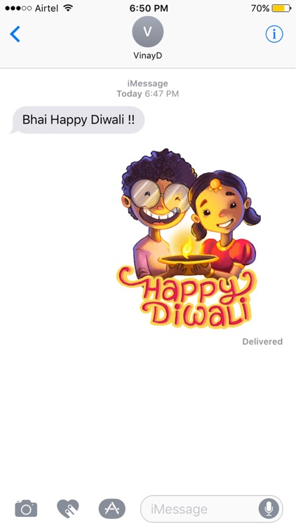 Mastiwali Diwali Stickers