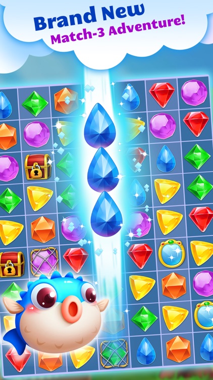 Jewel Splash Dash Edition - Brand New Match 3 Game