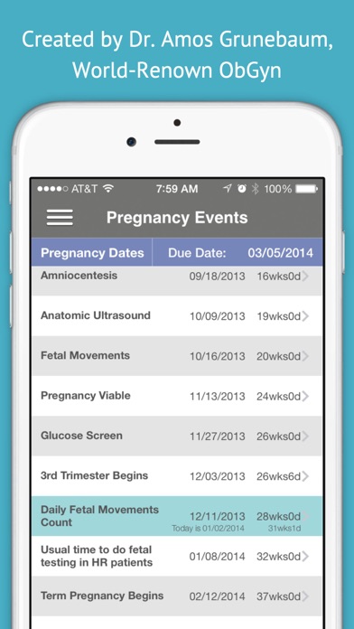 Pregnancy Due Date & Fertility Calculator ToolsScreenshot of 3