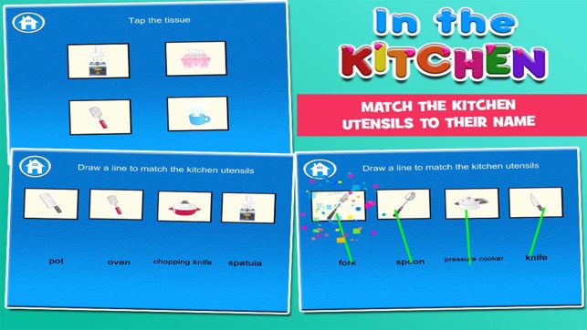 In the Kitchen Flash Cards for Kids(圖3)-速報App