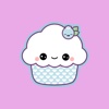 Cloudy the Cupcake - Redbubble sticker pack