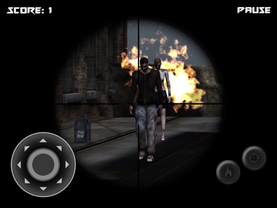 3D Sniper Shot Zombie War Gun Soldier Free Games screenshot 4