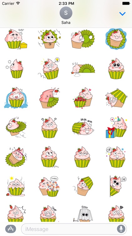 The Cupcake Stickers