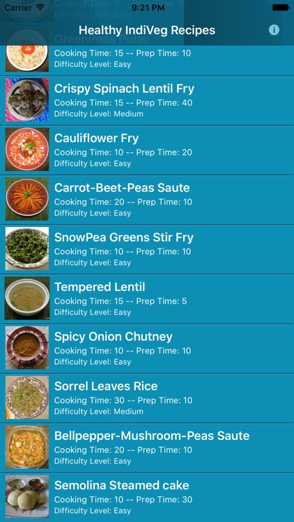 Healthy IndiVeg Recipe