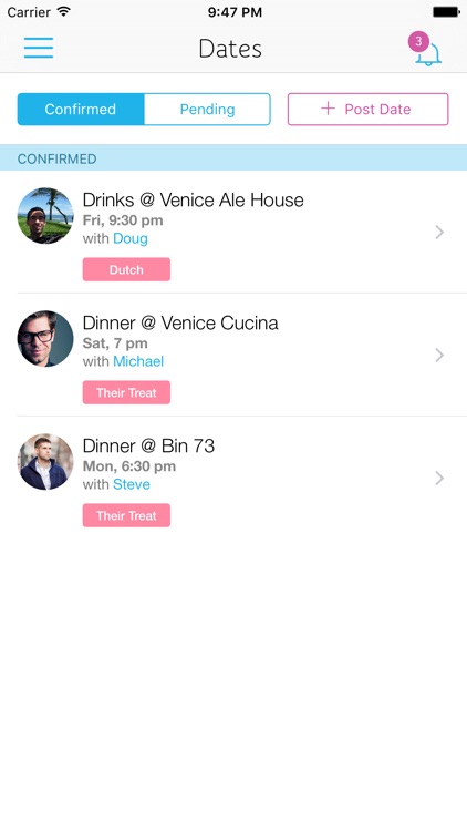 Datecard - More dating, less chatting screenshot-4